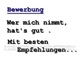 W26 Bewerbung: postkarte