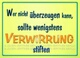W38 Verwirrung: postkarte